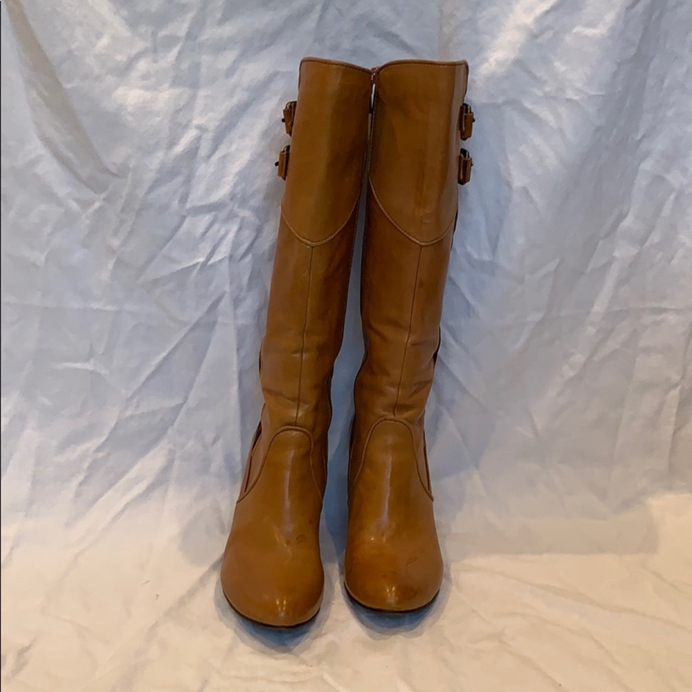Knee-High Pleated Boot - image 1